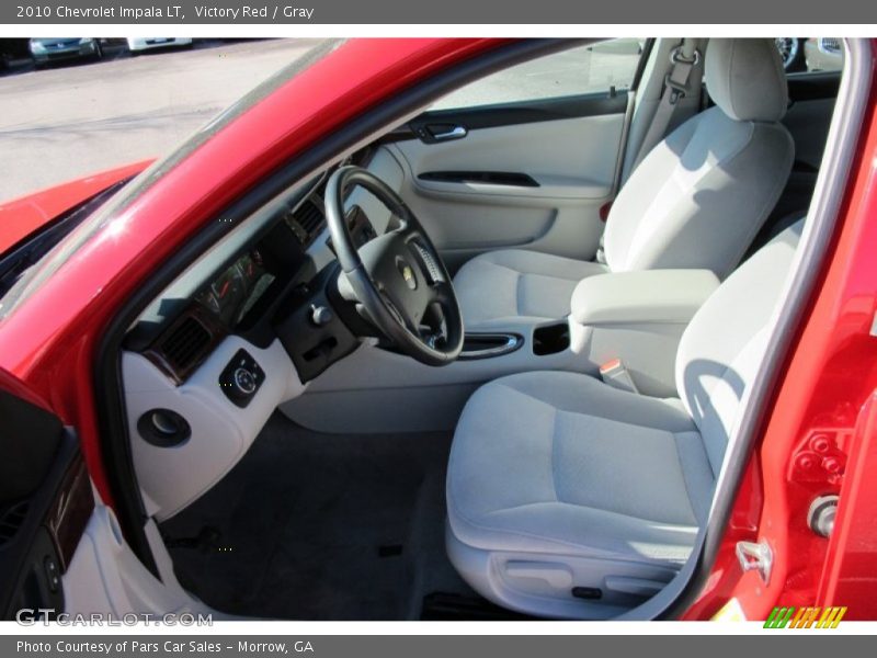 Victory Red / Gray 2010 Chevrolet Impala LT
