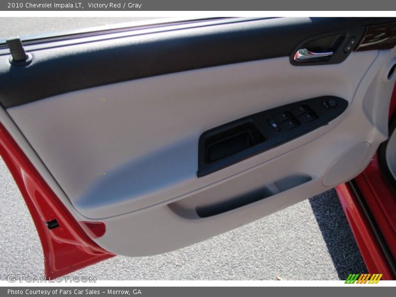 Victory Red / Gray 2010 Chevrolet Impala LT