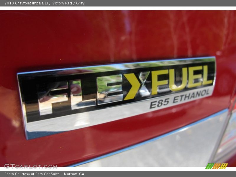 Victory Red / Gray 2010 Chevrolet Impala LT