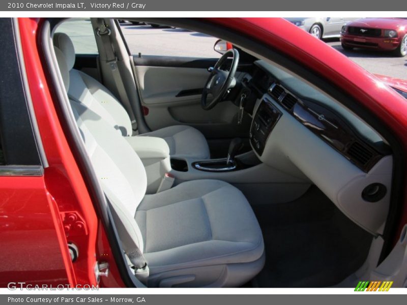 Victory Red / Gray 2010 Chevrolet Impala LT