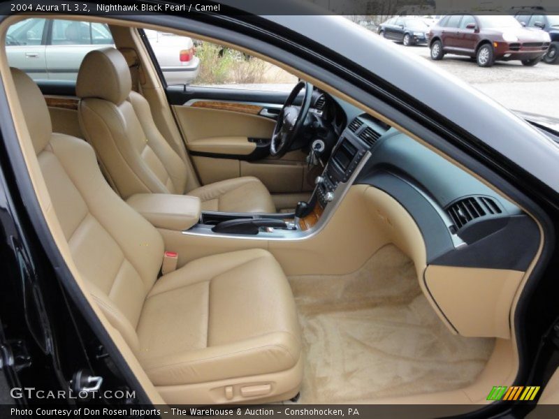 Nighthawk Black Pearl / Camel 2004 Acura TL 3.2