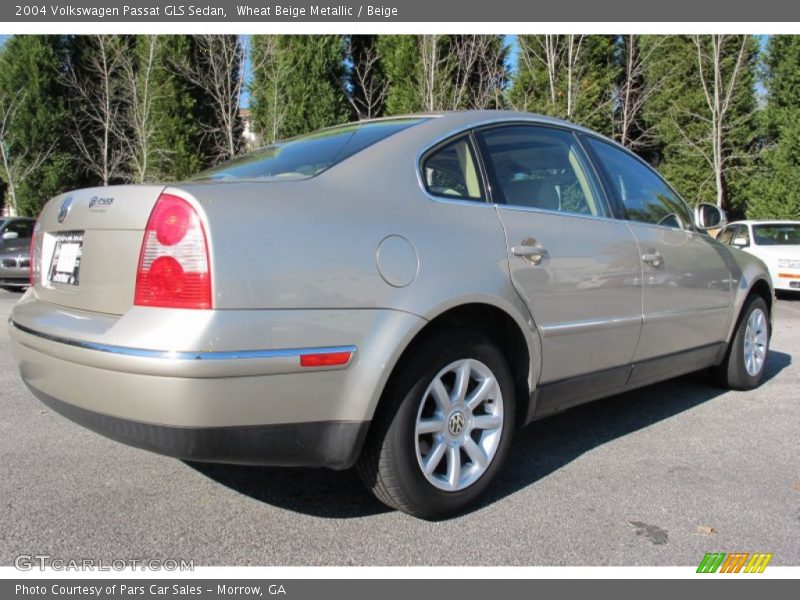 Wheat Beige Metallic / Beige 2004 Volkswagen Passat GLS Sedan