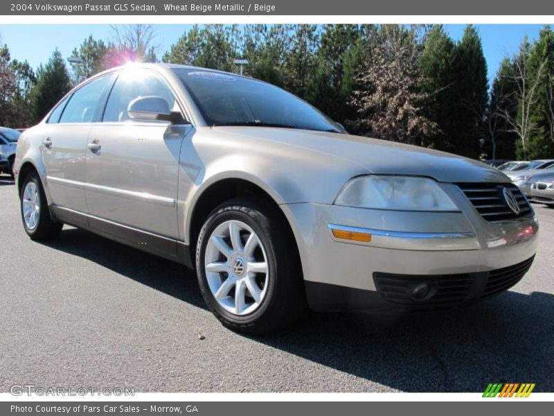 Wheat Beige Metallic / Beige 2004 Volkswagen Passat GLS Sedan