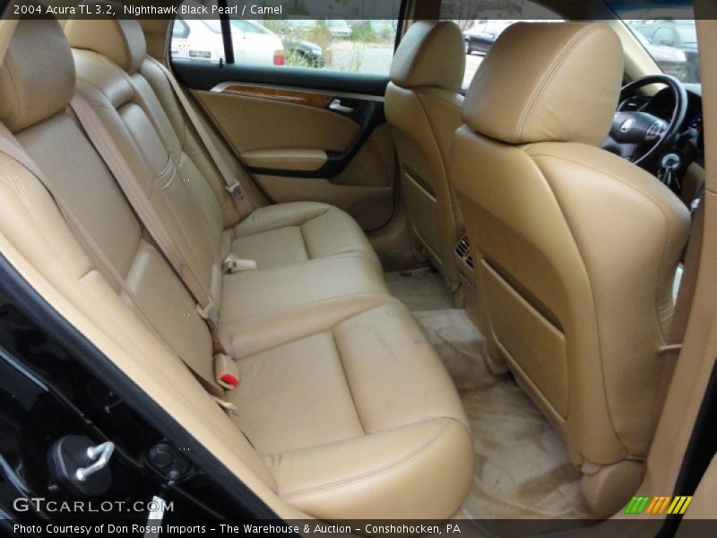 Nighthawk Black Pearl / Camel 2004 Acura TL 3.2