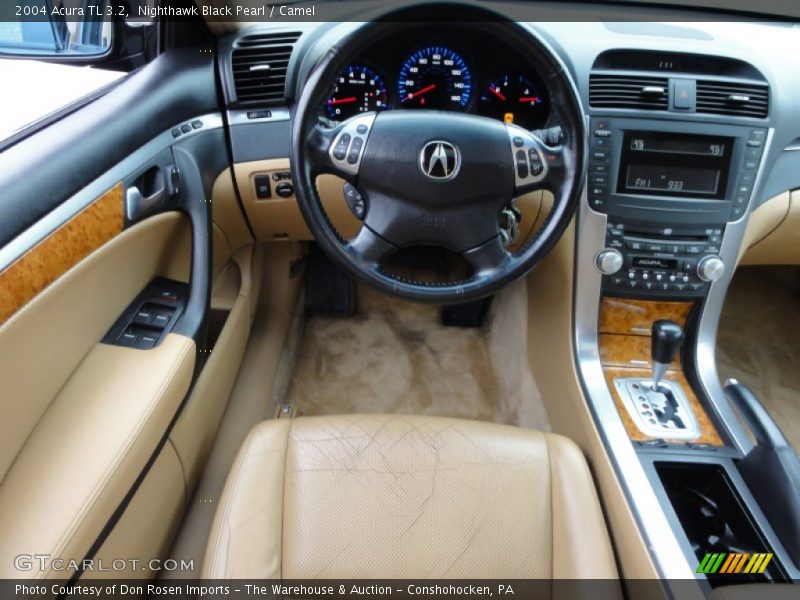 Nighthawk Black Pearl / Camel 2004 Acura TL 3.2