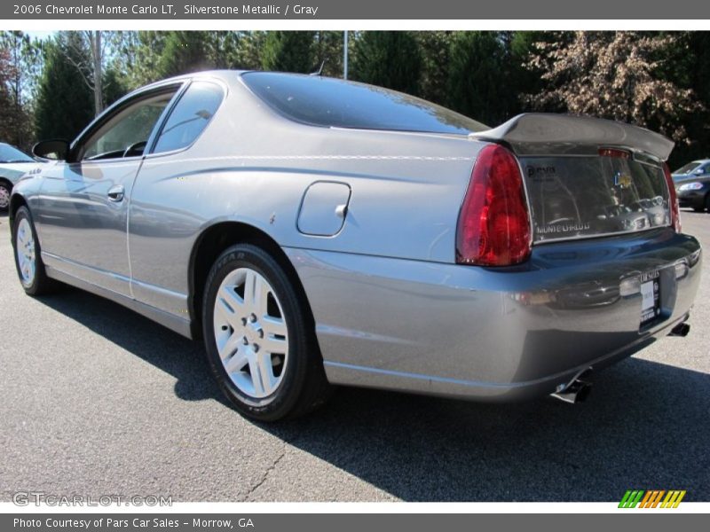 Silverstone Metallic / Gray 2006 Chevrolet Monte Carlo LT