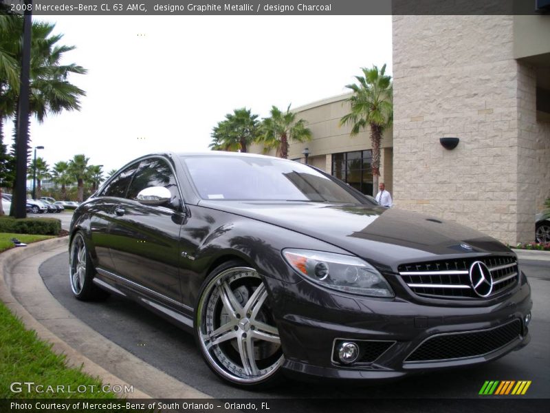 designo Graphite Metallic / designo Charcoal 2008 Mercedes-Benz CL 63 AMG
