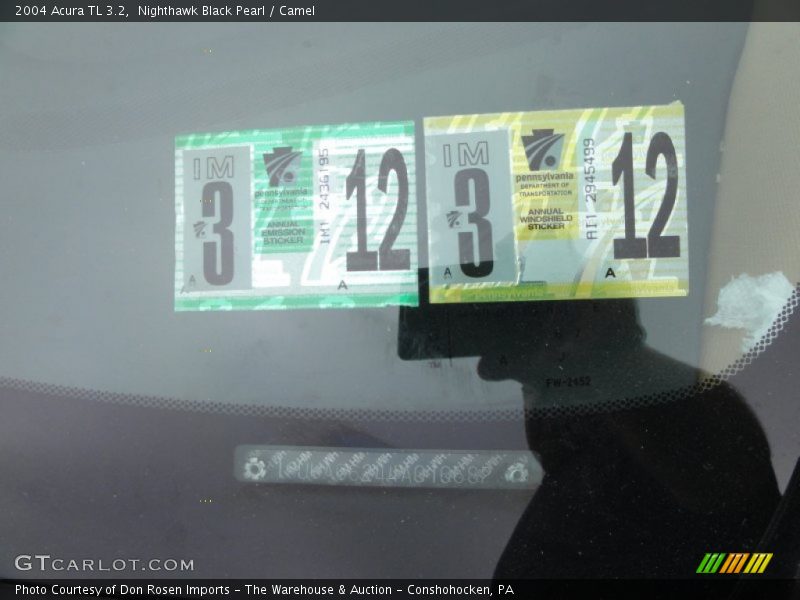 Nighthawk Black Pearl / Camel 2004 Acura TL 3.2
