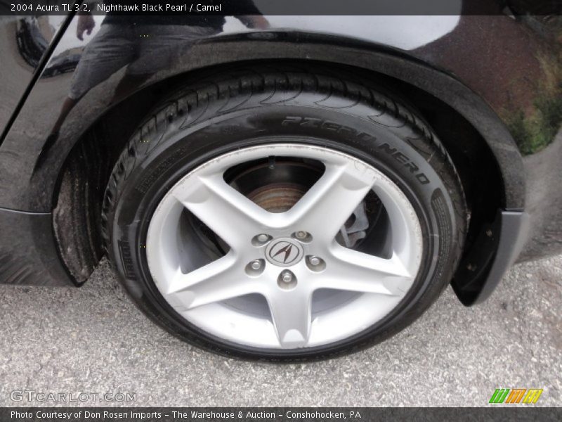 Nighthawk Black Pearl / Camel 2004 Acura TL 3.2