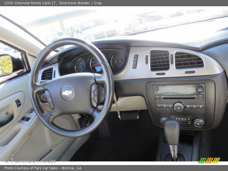 Silverstone Metallic / Gray 2006 Chevrolet Monte Carlo LT