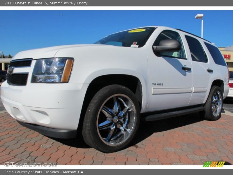 Summit White / Ebony 2010 Chevrolet Tahoe LS