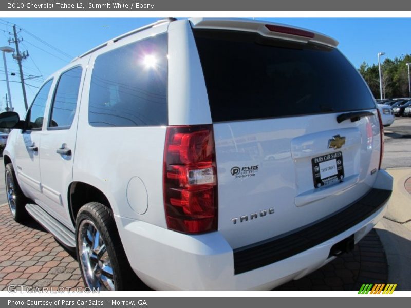 Summit White / Ebony 2010 Chevrolet Tahoe LS