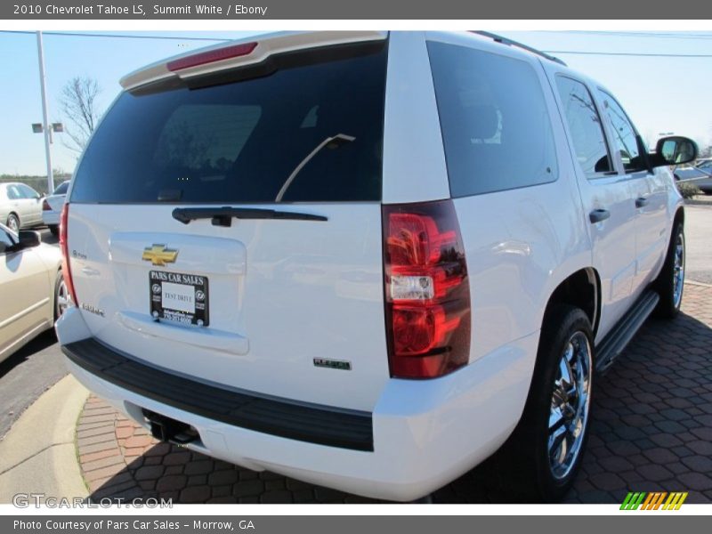 Summit White / Ebony 2010 Chevrolet Tahoe LS