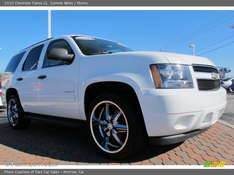 Summit White / Ebony 2010 Chevrolet Tahoe LS