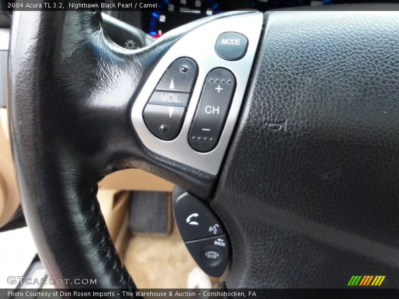 Nighthawk Black Pearl / Camel 2004 Acura TL 3.2