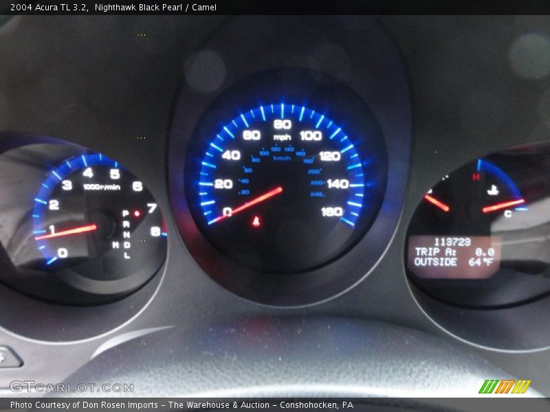 Nighthawk Black Pearl / Camel 2004 Acura TL 3.2