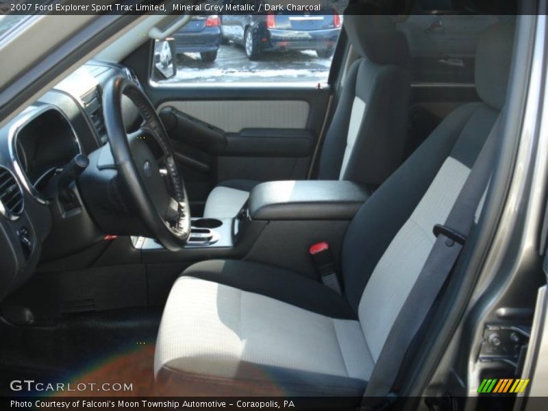 Mineral Grey Metallic / Dark Charcoal 2007 Ford Explorer Sport Trac Limited