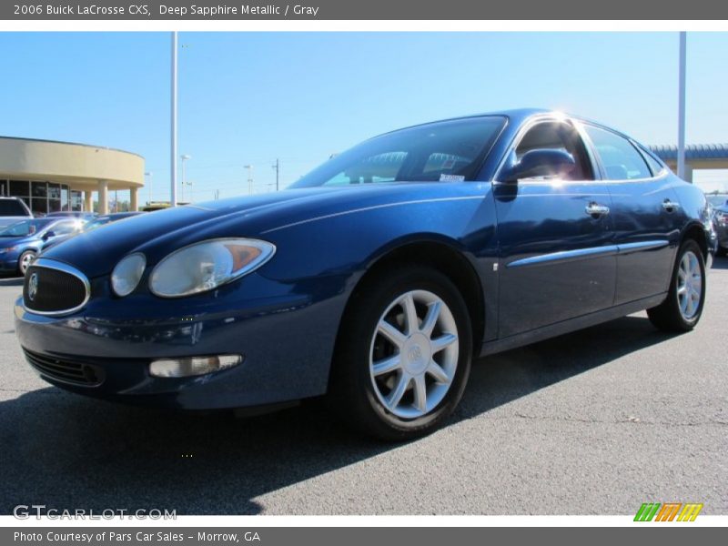 Deep Sapphire Metallic / Gray 2006 Buick LaCrosse CXS