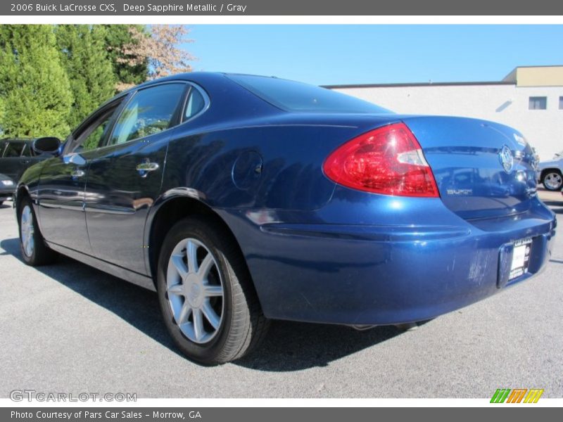 Deep Sapphire Metallic / Gray 2006 Buick LaCrosse CXS