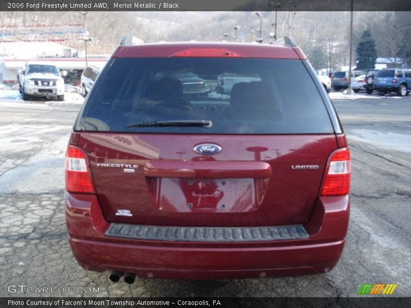 Merlot Metallic / Black 2006 Ford Freestyle Limited AWD