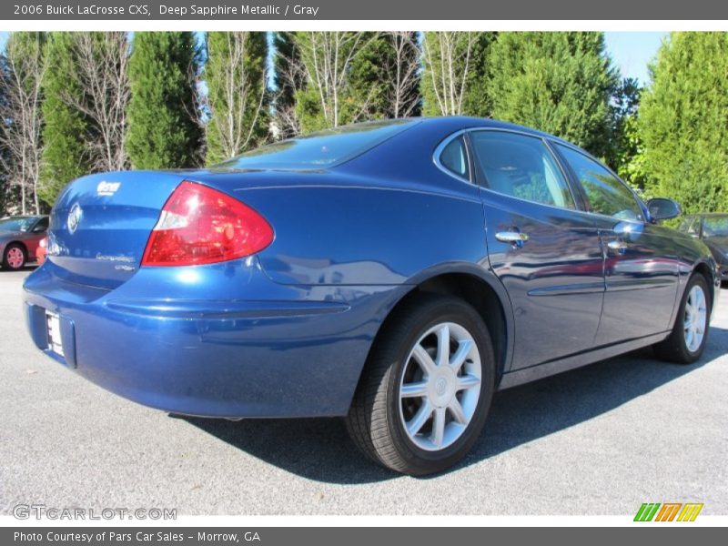 Deep Sapphire Metallic / Gray 2006 Buick LaCrosse CXS