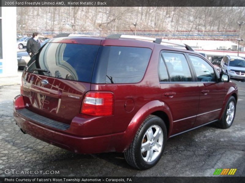 Merlot Metallic / Black 2006 Ford Freestyle Limited AWD