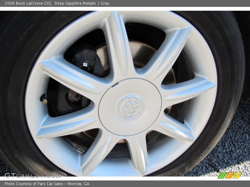 Deep Sapphire Metallic / Gray 2006 Buick LaCrosse CXS