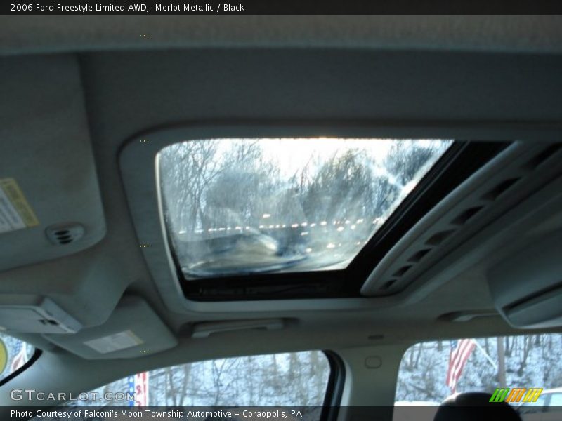 Merlot Metallic / Black 2006 Ford Freestyle Limited AWD