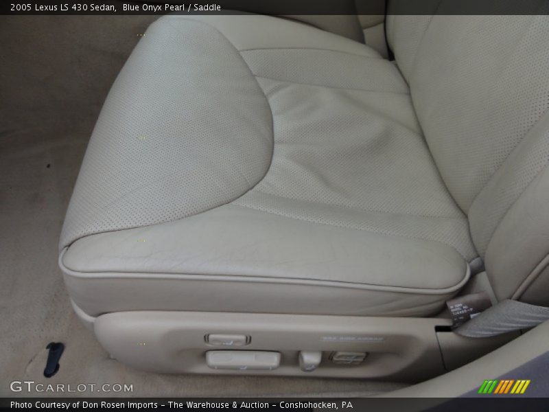 Blue Onyx Pearl / Saddle 2005 Lexus LS 430 Sedan