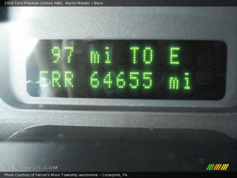 Merlot Metallic / Black 2006 Ford Freestyle Limited AWD