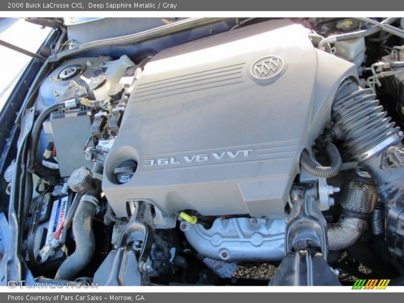 Deep Sapphire Metallic / Gray 2006 Buick LaCrosse CXS