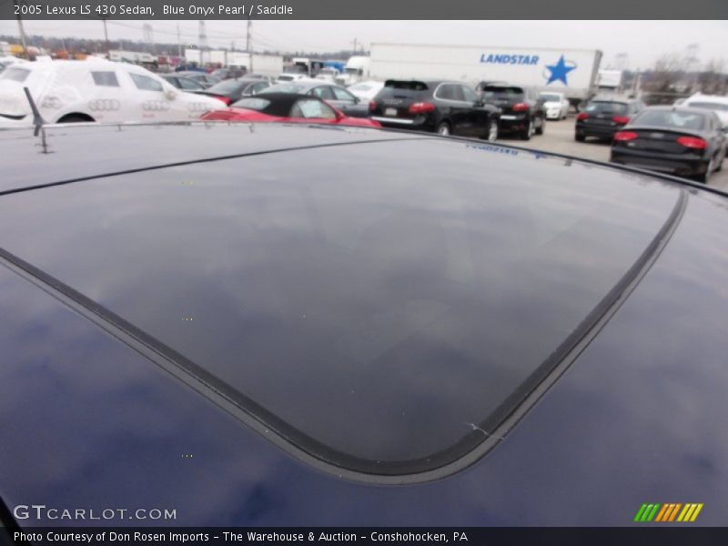 Blue Onyx Pearl / Saddle 2005 Lexus LS 430 Sedan