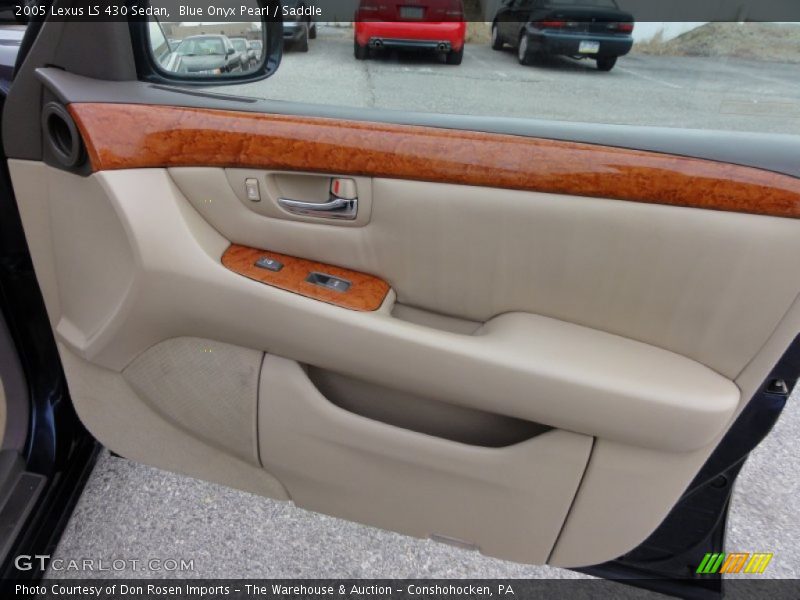 Blue Onyx Pearl / Saddle 2005 Lexus LS 430 Sedan