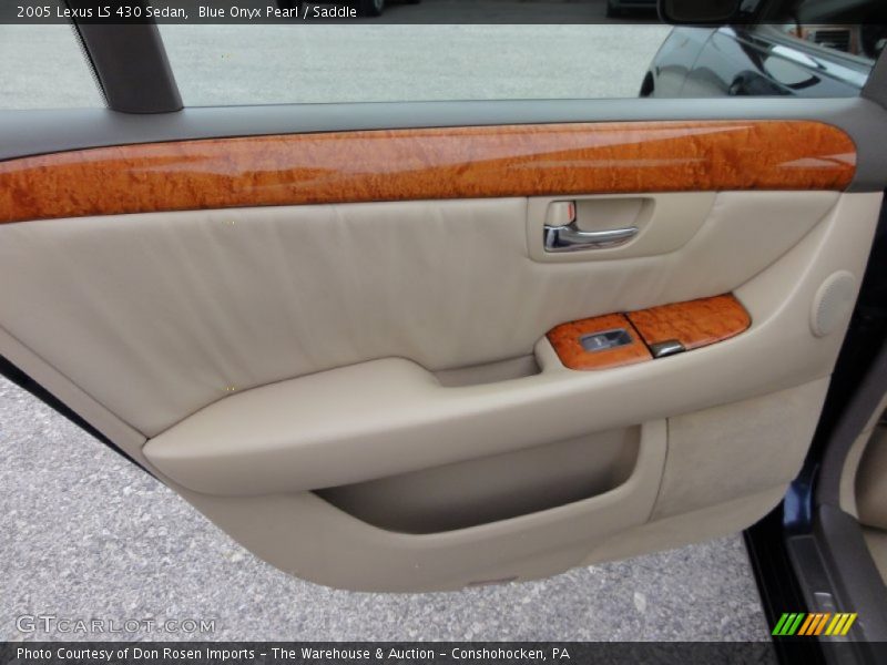 Blue Onyx Pearl / Saddle 2005 Lexus LS 430 Sedan