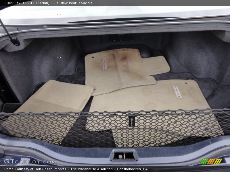 Blue Onyx Pearl / Saddle 2005 Lexus LS 430 Sedan