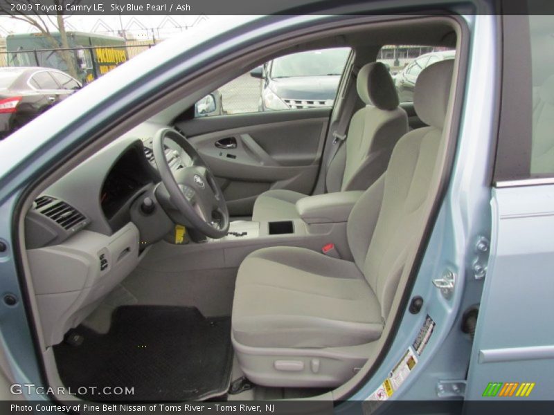 Sky Blue Pearl / Ash 2009 Toyota Camry LE