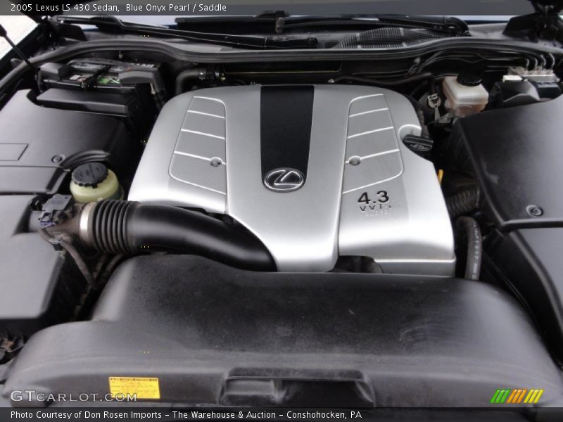  2005 LS 430 Sedan Engine - 4.3 Liter DOHC 32-Valve VVT-i V8
