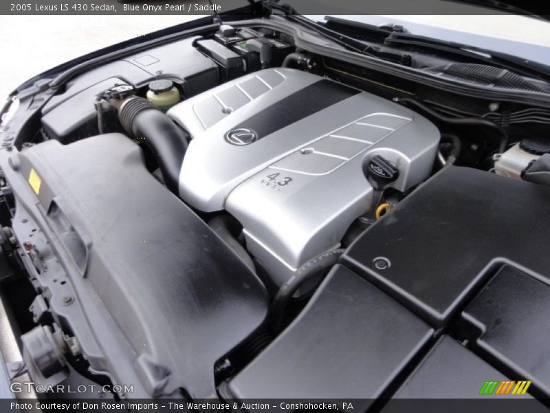  2005 LS 430 Sedan Engine - 4.3 Liter DOHC 32-Valve VVT-i V8
