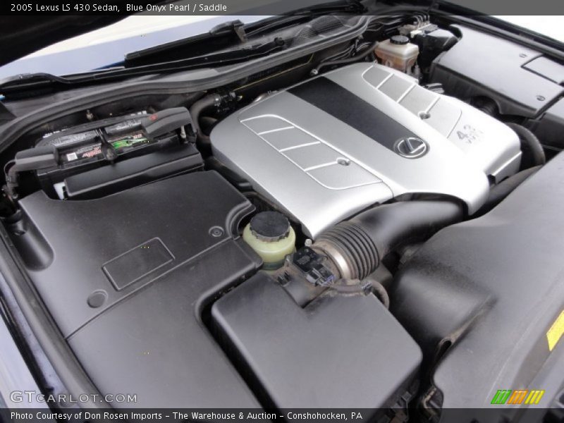  2005 LS 430 Sedan Engine - 4.3 Liter DOHC 32-Valve VVT-i V8