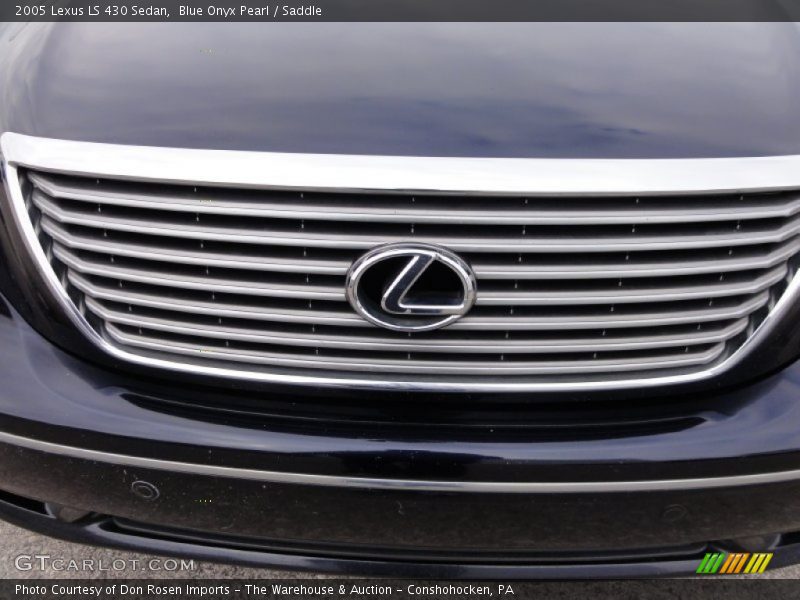 Blue Onyx Pearl / Saddle 2005 Lexus LS 430 Sedan
