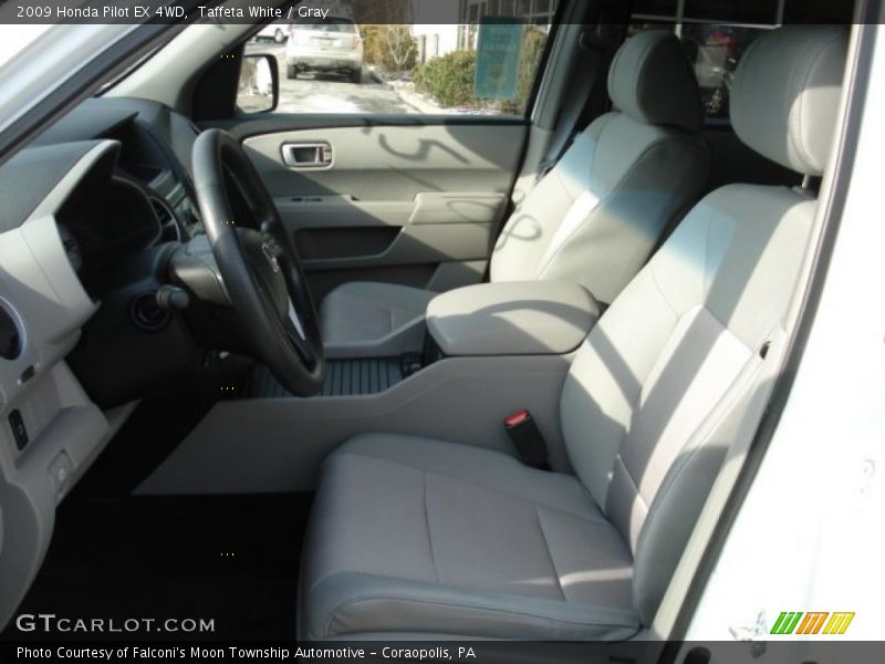 Taffeta White / Gray 2009 Honda Pilot EX 4WD