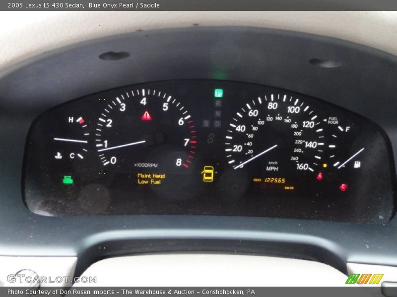  2005 LS 430 Sedan 430 Sedan Gauges