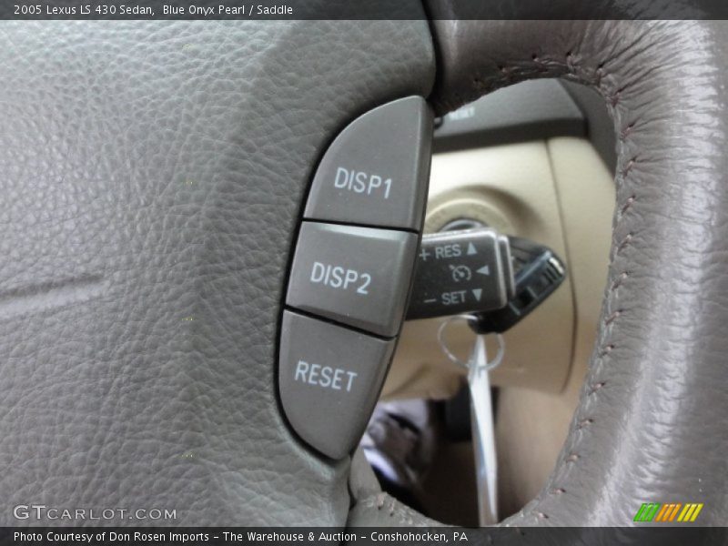 Blue Onyx Pearl / Saddle 2005 Lexus LS 430 Sedan