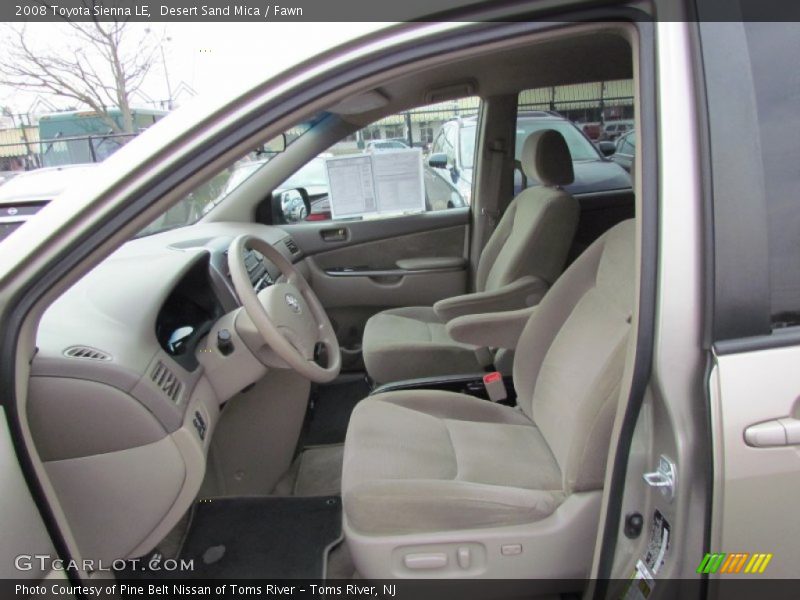 Desert Sand Mica / Fawn 2008 Toyota Sienna LE