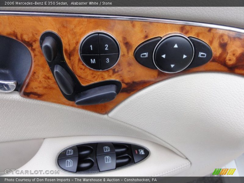 Alabaster White / Stone 2006 Mercedes-Benz E 350 Sedan