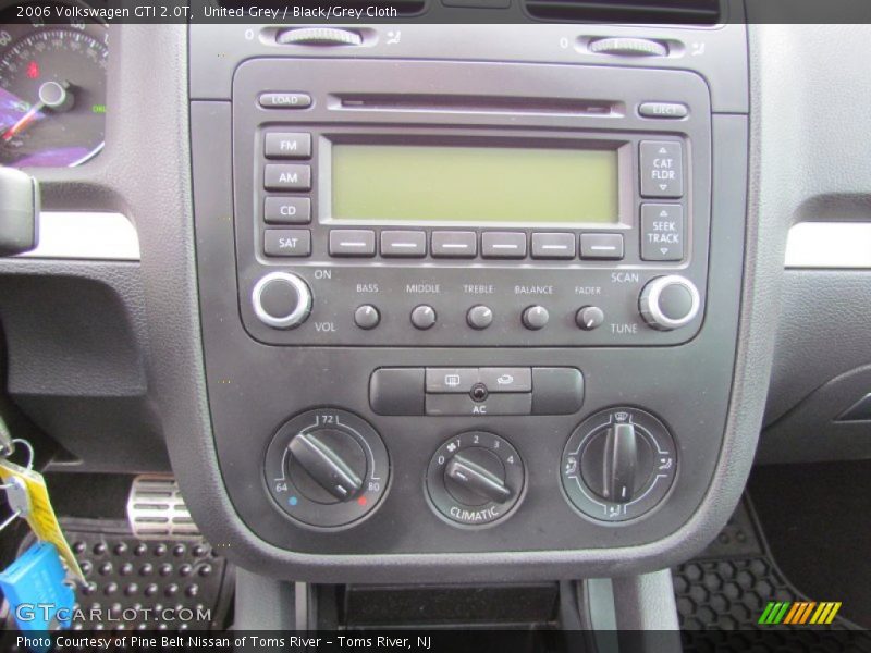 United Grey / Black/Grey Cloth 2006 Volkswagen GTI 2.0T