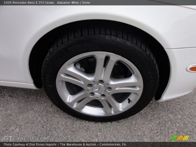 Alabaster White / Stone 2006 Mercedes-Benz E 350 Sedan