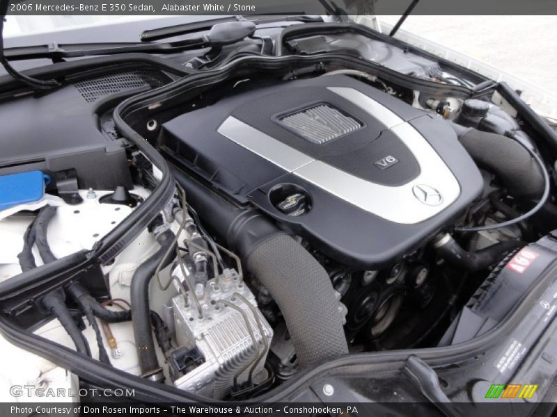 Alabaster White / Stone 2006 Mercedes-Benz E 350 Sedan
