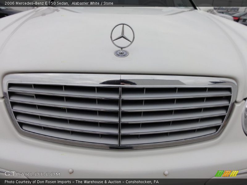 Alabaster White / Stone 2006 Mercedes-Benz E 350 Sedan