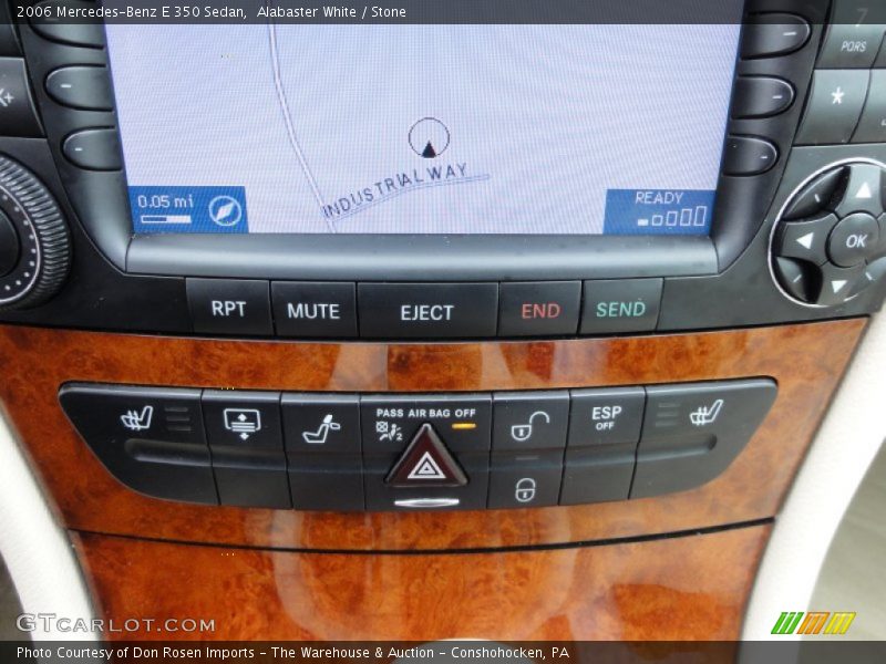 Alabaster White / Stone 2006 Mercedes-Benz E 350 Sedan